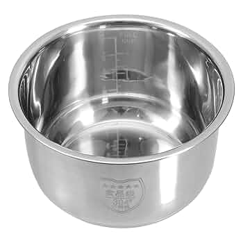 大型ホワイト炊飯器 ステンレス内釜 Amazon.co.jp: ステンレス スチール 内釜 炊飯器 鍋、 取替用
